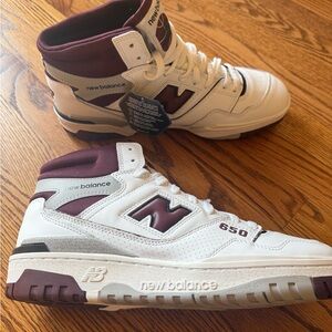 New Balance 650 Mid White Burgundy - BB650RCH US M 10
US W 11,5